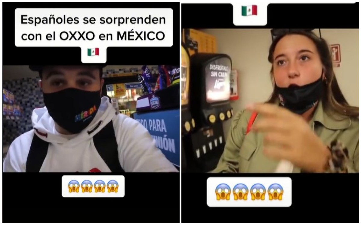 Extranjeros  quedan sorprendidos al entrar a un Oxxo (Especial).