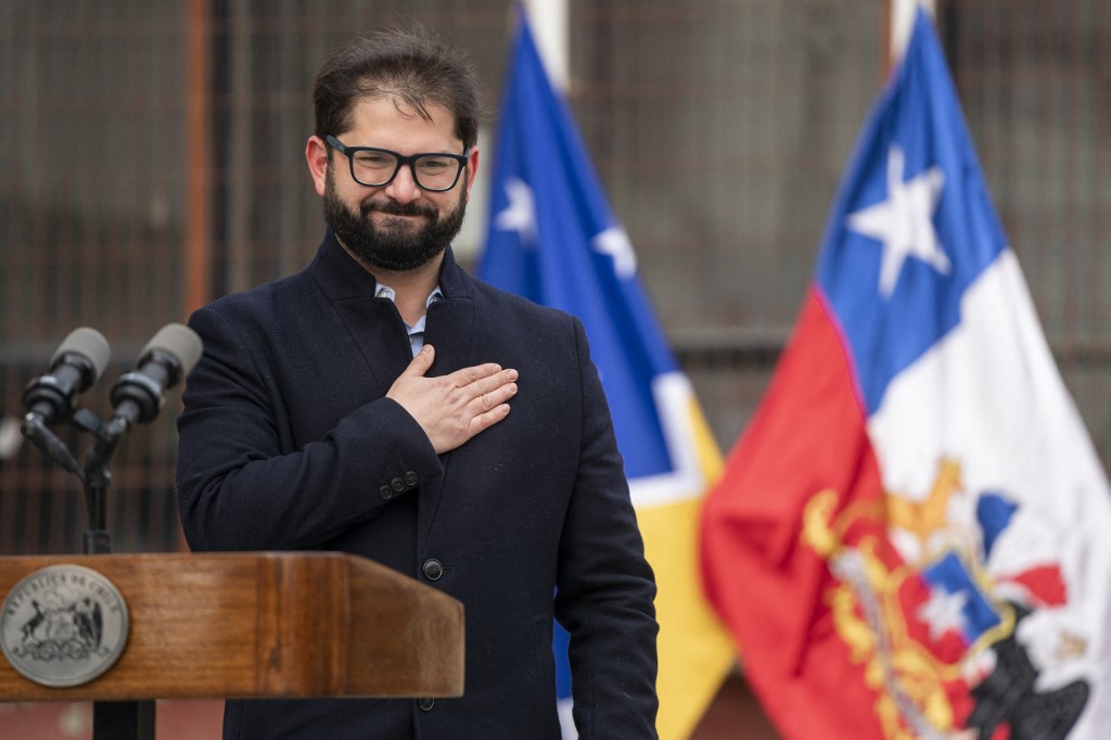 Gabriel Boric, presidente de Chile. (AFP)