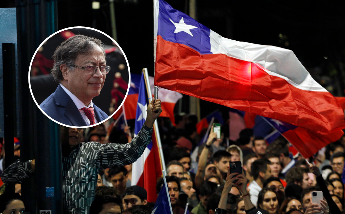 Gustavo Petro rechazó el resultado del plebiscito de Chile. (AFP)