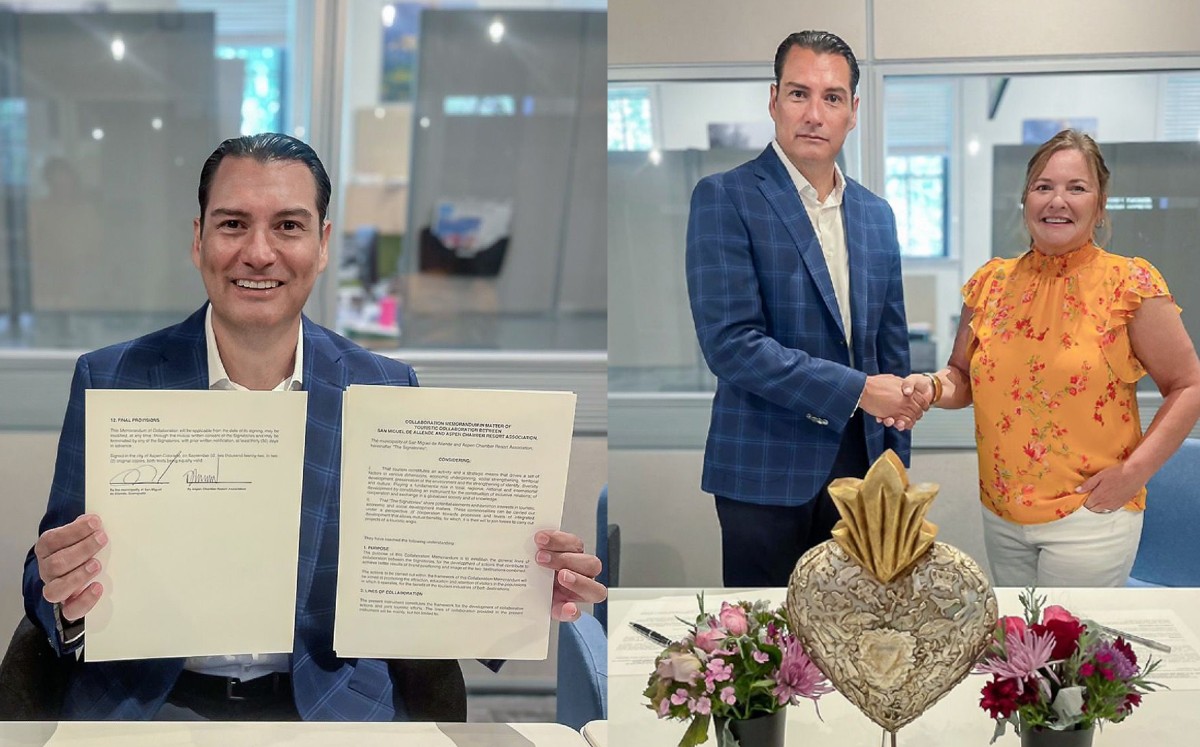 San Miguel de Allende y Aspen se vuelve oficialmente ciudades hermanas / Especial