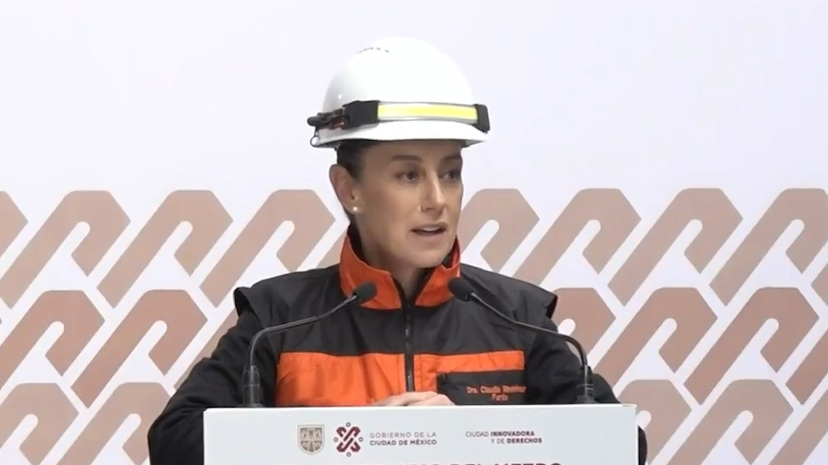 Sheinbaum celebra 53 años del Metro; reporta avance del 15% en la modernización de L1