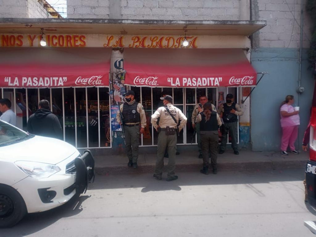 Autoridades acordonaron la zona.