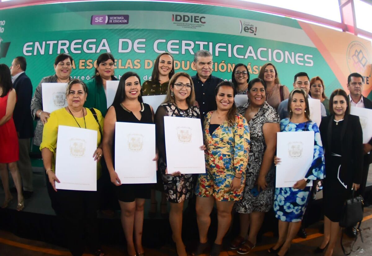Coahuila entrega 107 certificaciones | Milenio Digital