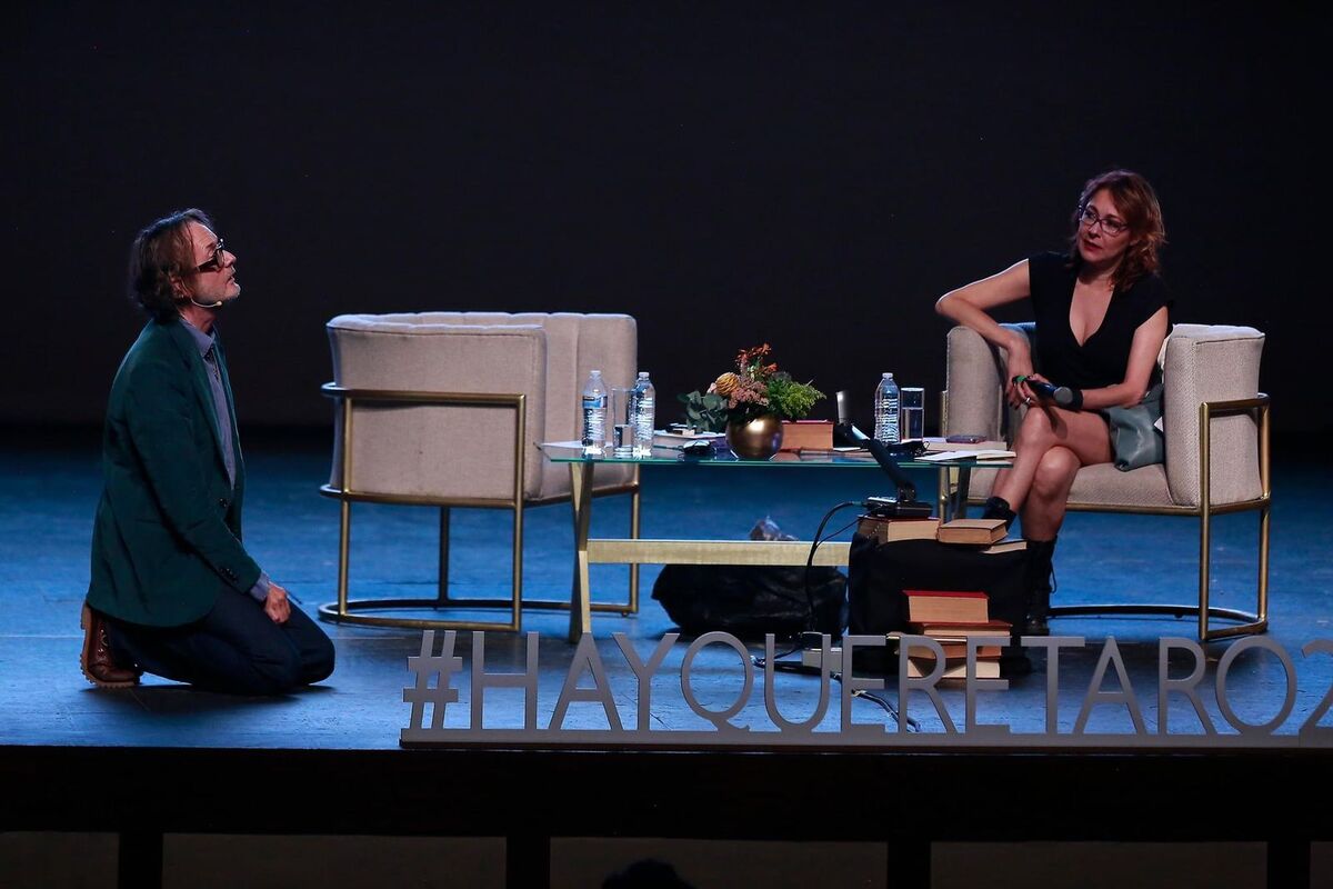 Jarvis Cocker durante la edición 2022 del encuentro. (Cortesía: Hay Festival)