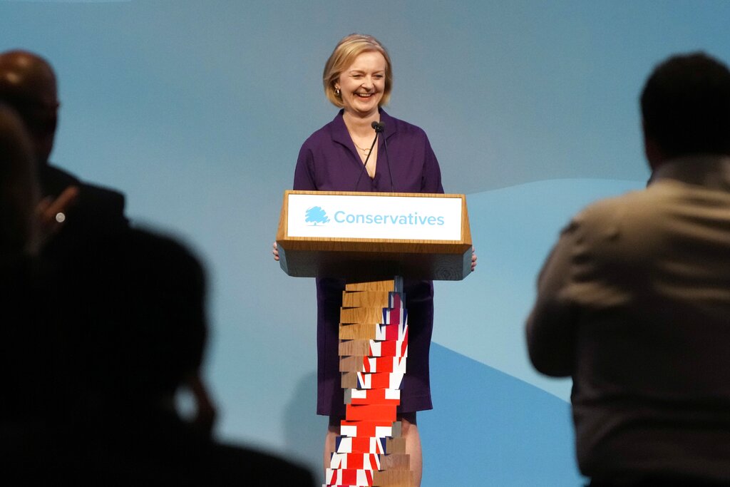 Liz Truss, electa primera ministra británica. | AP