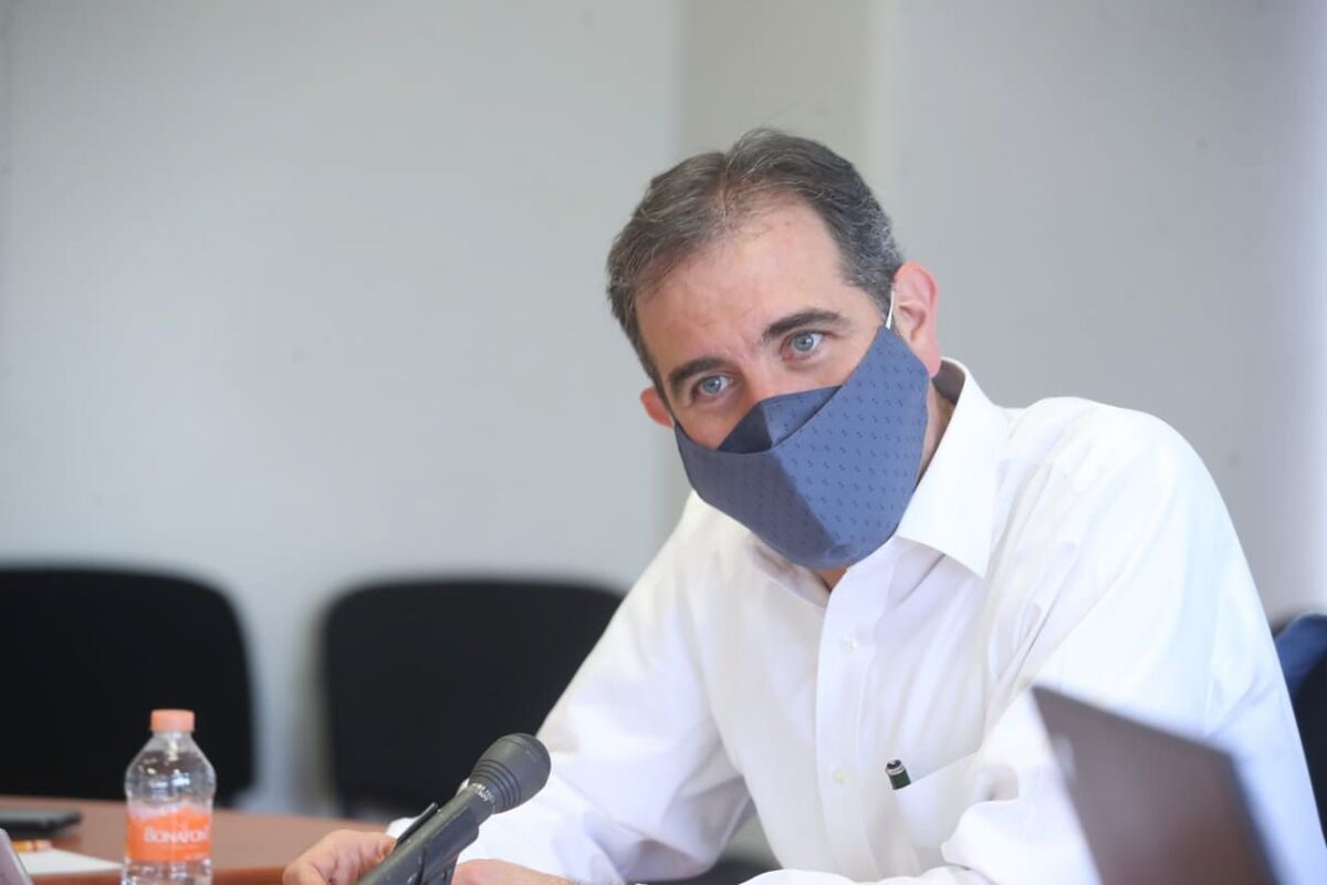 Lorenzo Córdoba, consejero presidente del INE. (Cuartoscuro / Archivo)