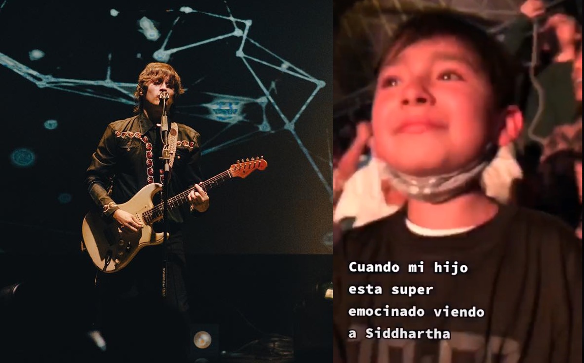 Niño rompe en llanto durante concierto de Siddhartha