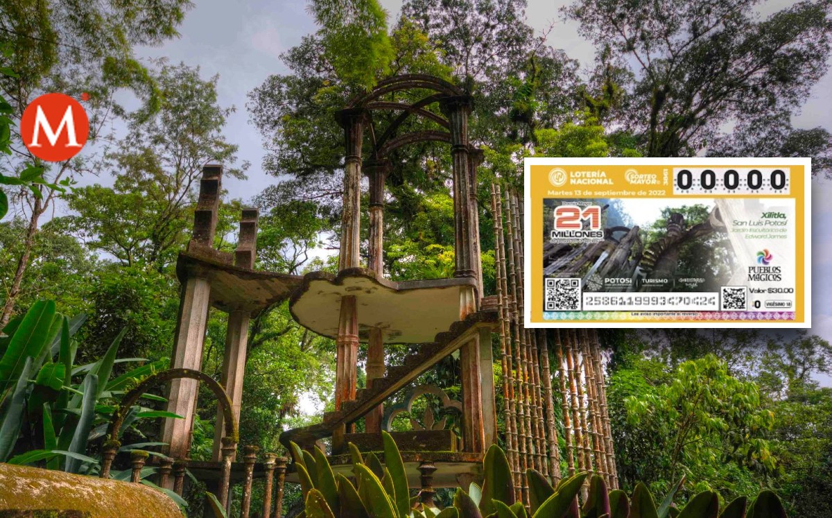 Partes del Jardín Escultórico Edward James serán expuestas en la serie.