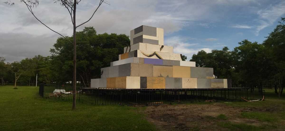 Alistan Calaverandia en el parque Metropolitano (Diana Barajas)