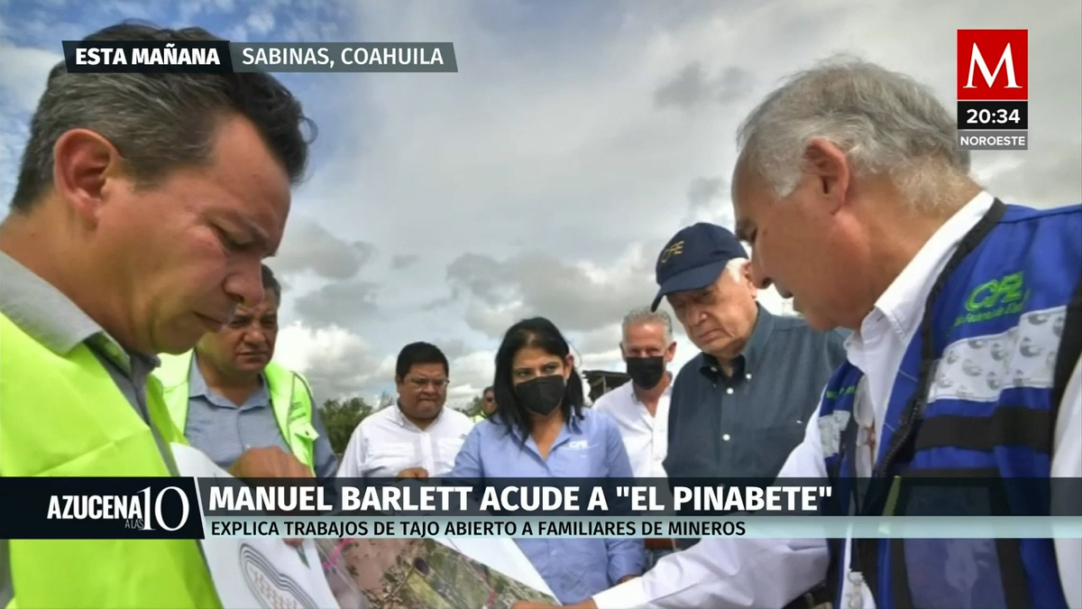 CFE presenta proyecto de búsqueda y recuperación de mineros del Pinabe