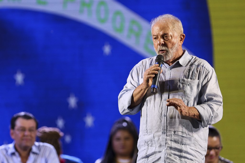 Luiz Inácio Lula da Silva, ex presidente de Brasil y candidato presidencial. (AFP)