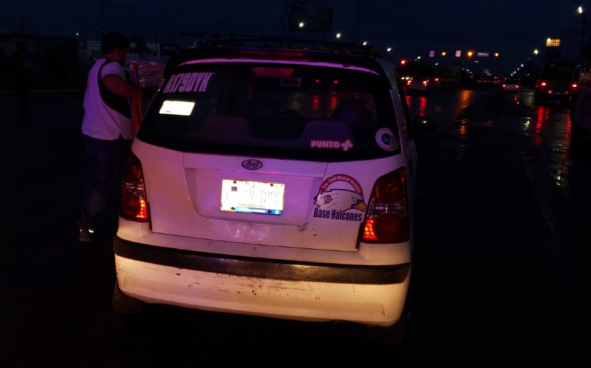 Una mujer de 52 años de edad fue arrollada por un taxi. (Notivox Digital)