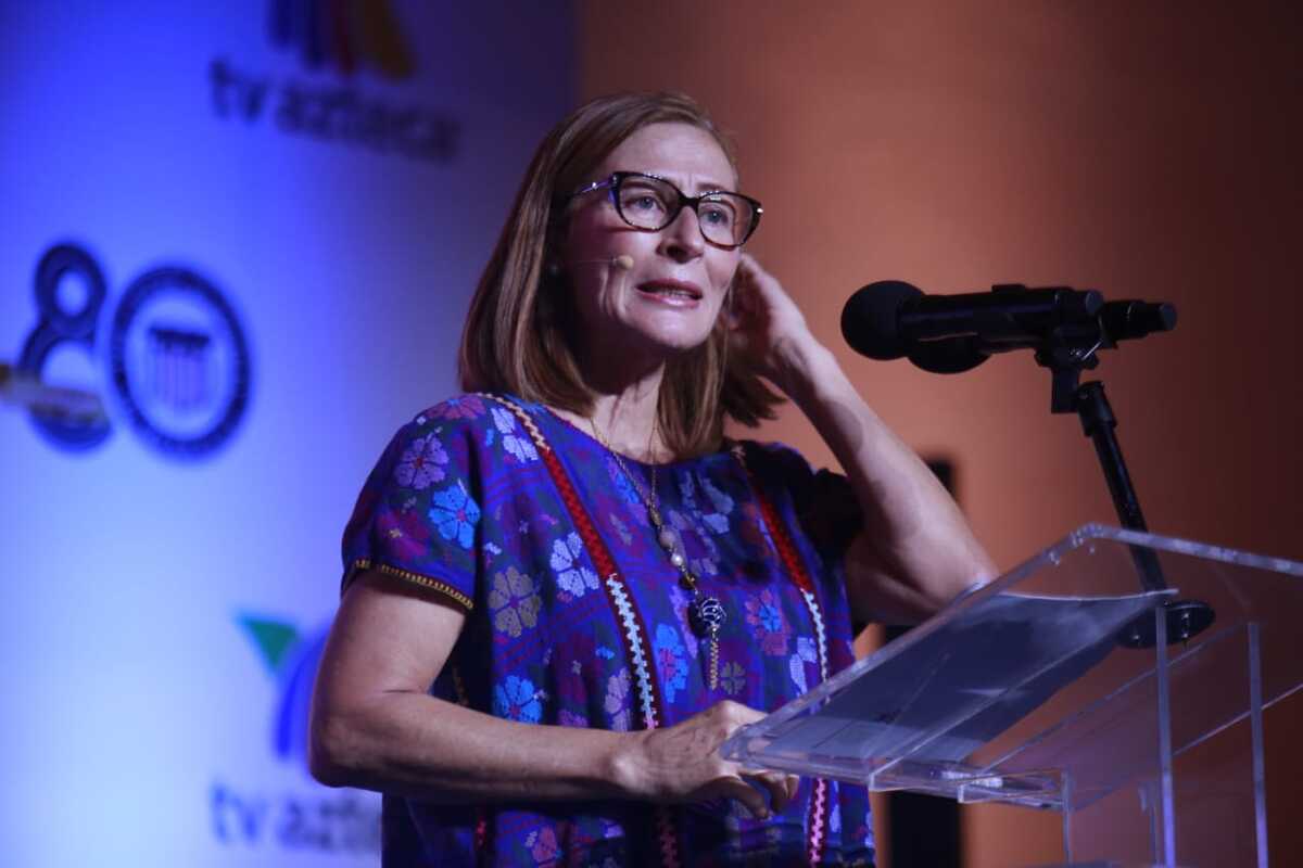 Tatiana Clouthier, Secretaria de Economía. Foto: Juan Carlos Bautista.