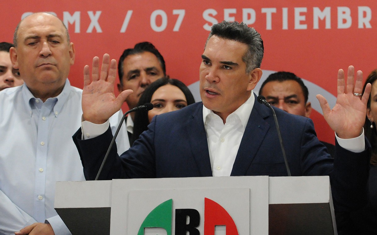 Alejandro Moreno sostuvo que la alianza "Va por México" no está en riesgo. | Cuartoscuro