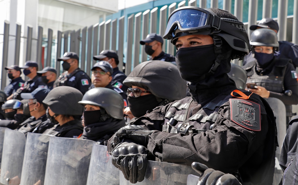 Aspectos de policías en Puebla | Agencia Enfoque