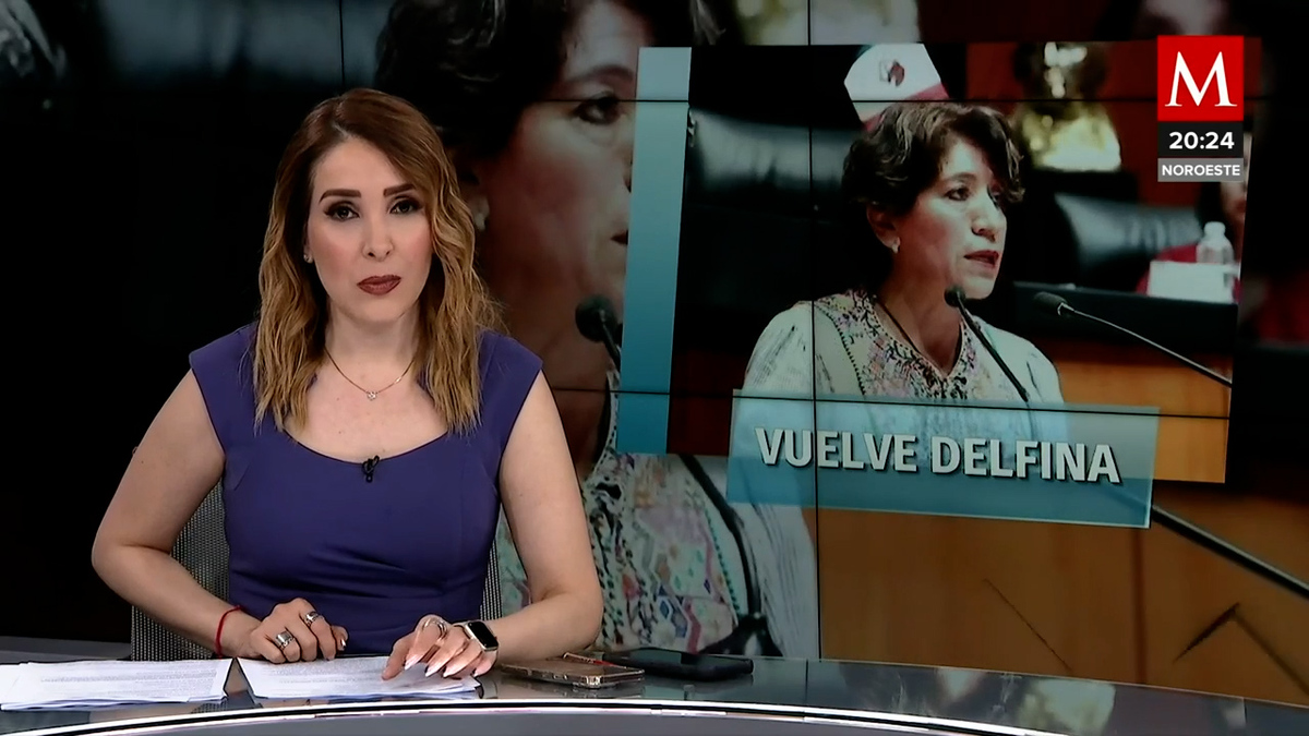 Delfina Gómez regresa a su escaño en el Senado