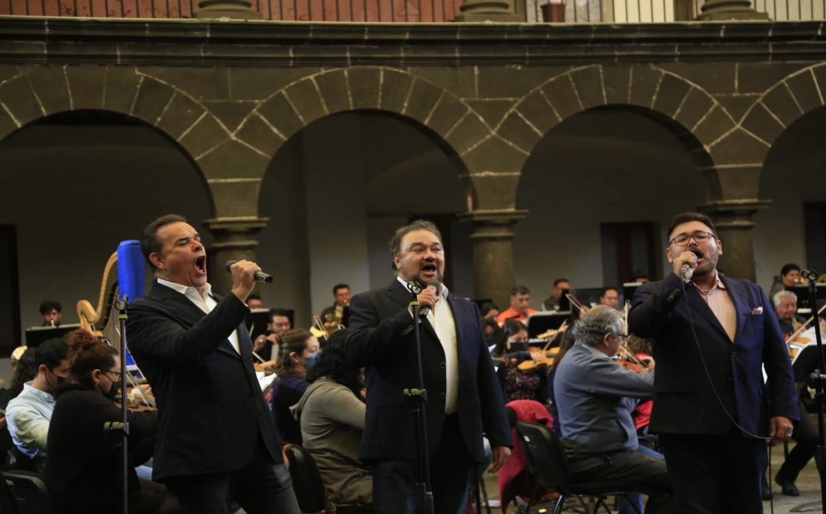 Fernando de la Mora, Javier Camarena y Ramón Vargas | Andrés Lobato