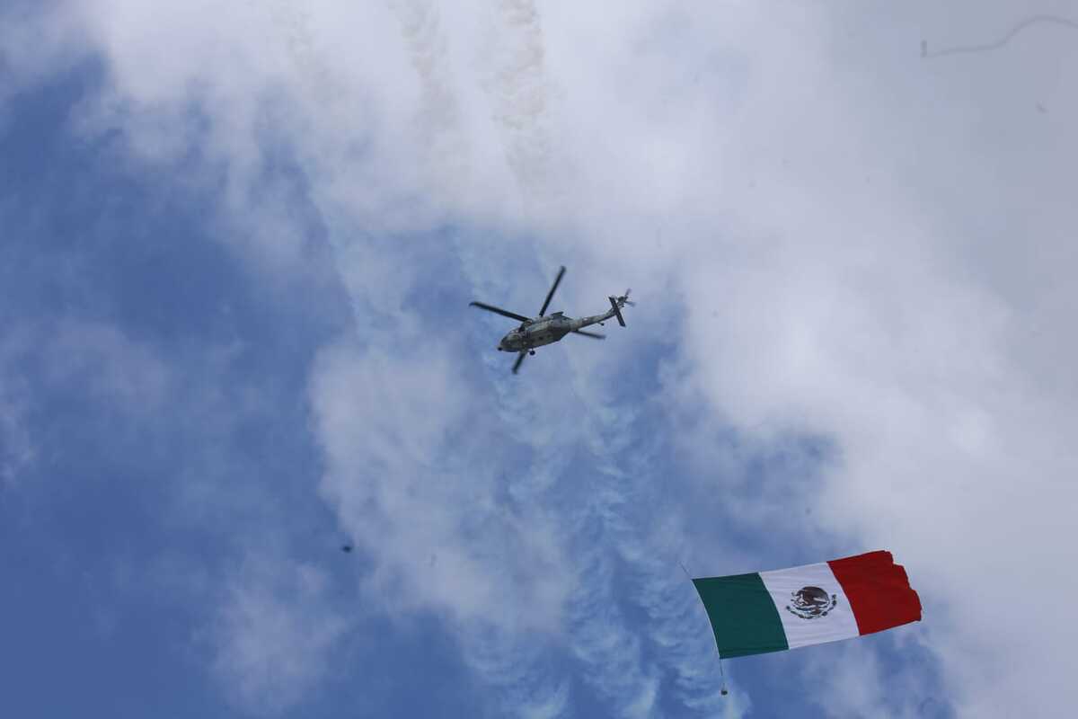 Las Fuerzas Armadas se preparan para el desfile del 16 de septiembre. (Juan Carlos Bautista)