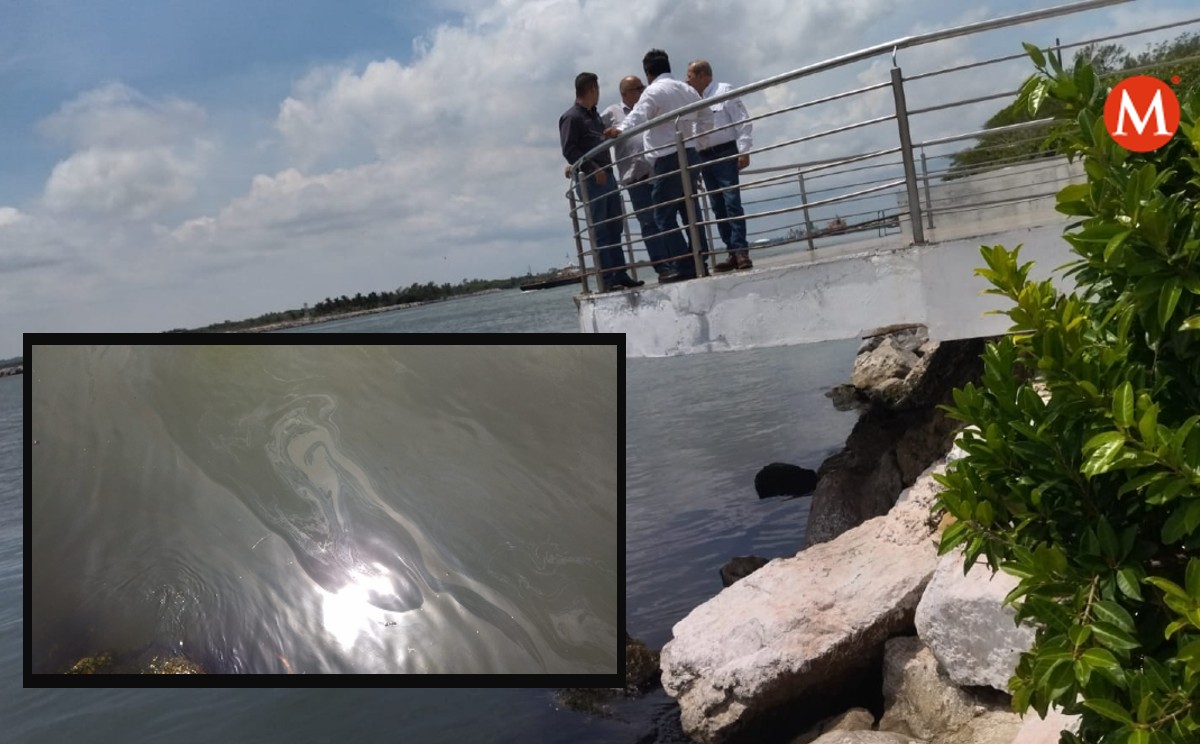 Investigan derrame de aparente hidrocarburo en Río Pánuco
