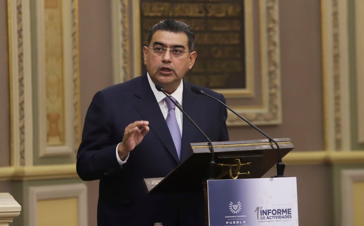 Sergio Salomón, presidente del Congreso local de Puebla | Agencia Enfoque