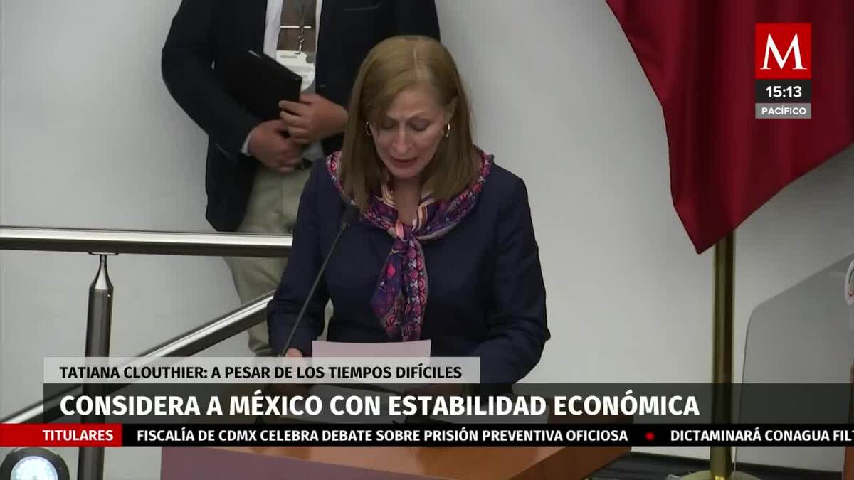 Tatiana Clouthier considera a México con estabilidad económica