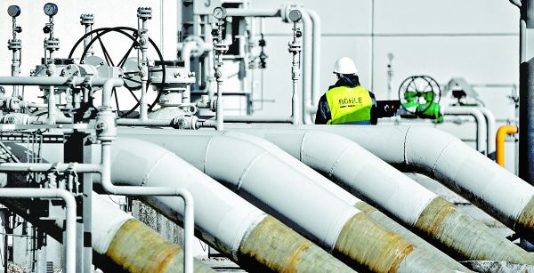 Tuberías del gasoducto Nord Stream 1 en Lubmin, Alemania. Hannibal Hanschke/Reuters