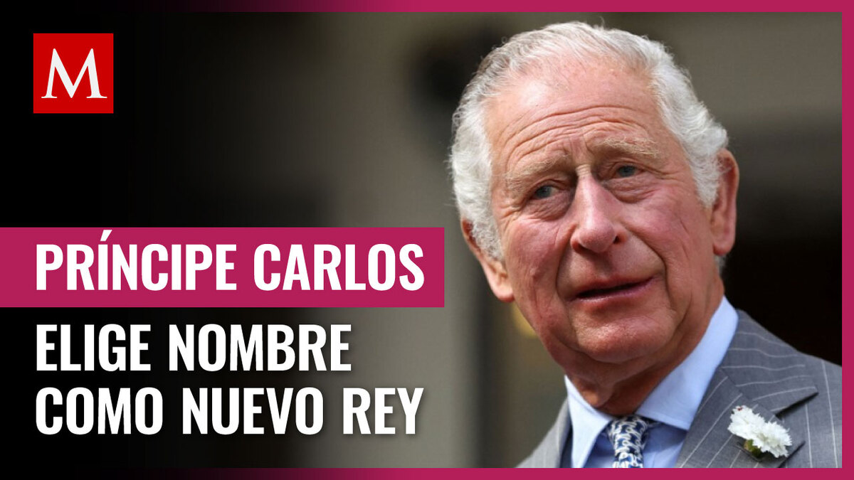 Príncipe Carlos decide su nombre oficial como Rey de Inglaterra