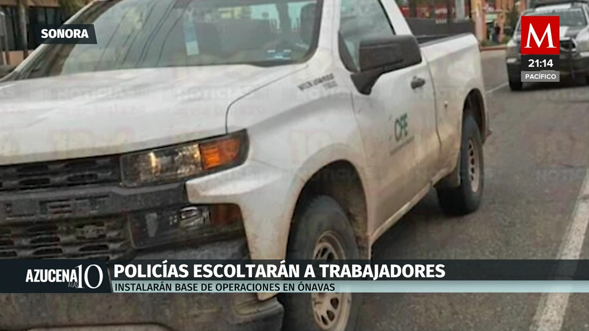 4 trabajadores de CFE son atacados en Sonora, 2 de ellos perdieron la ...