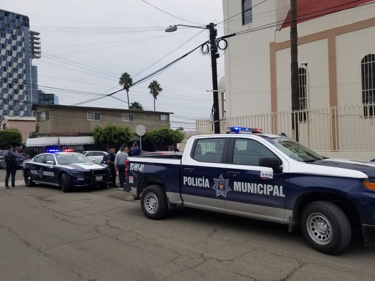 Elementos de seguridad acordonaron la zona. (Said Betanzos)