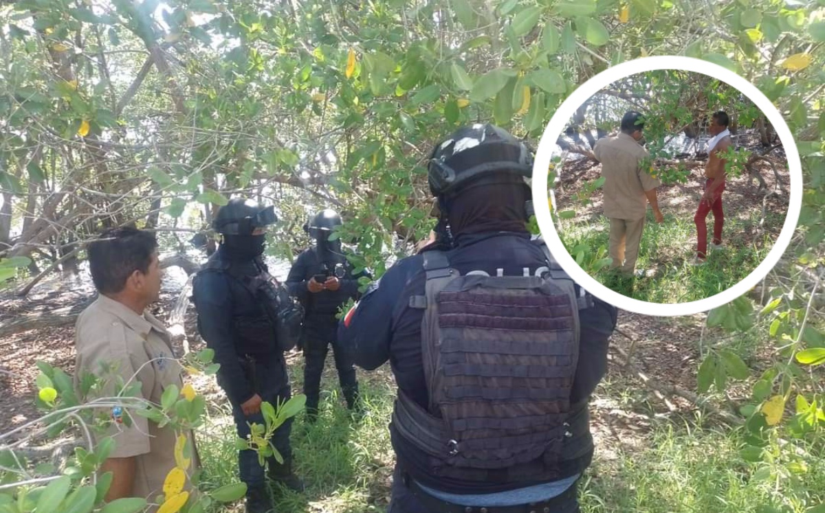 Hombre es detenido por bañarse en laguna del Carpintero. (Sandra Sosa)