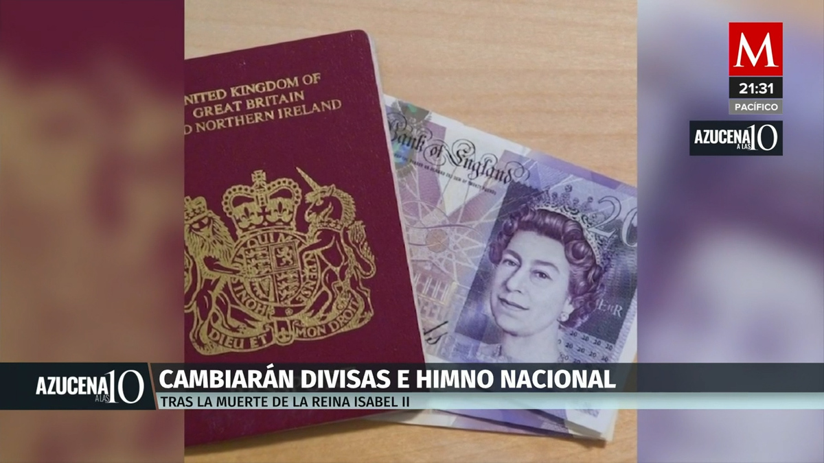 Con la muerte de la Reina Isabel, varias cosas cambiaran como monedas, billetes y hasta el himno