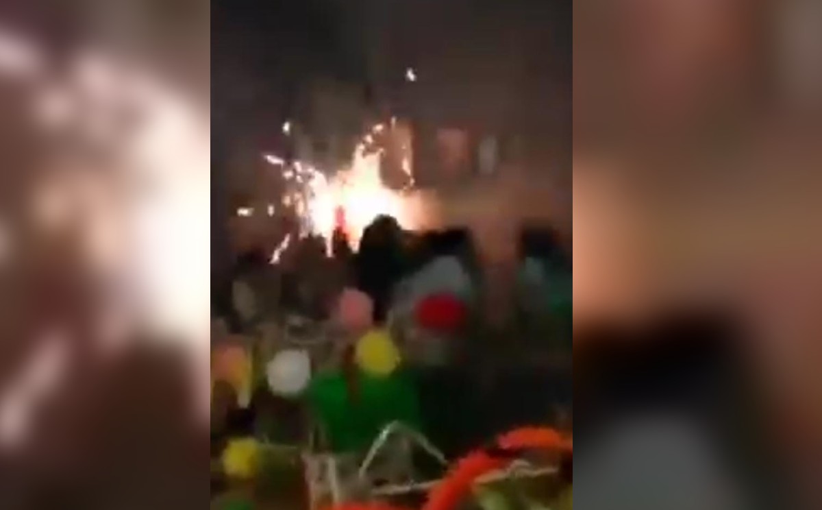 Explosión por pirotecnia en Tianguistenco. | Especial