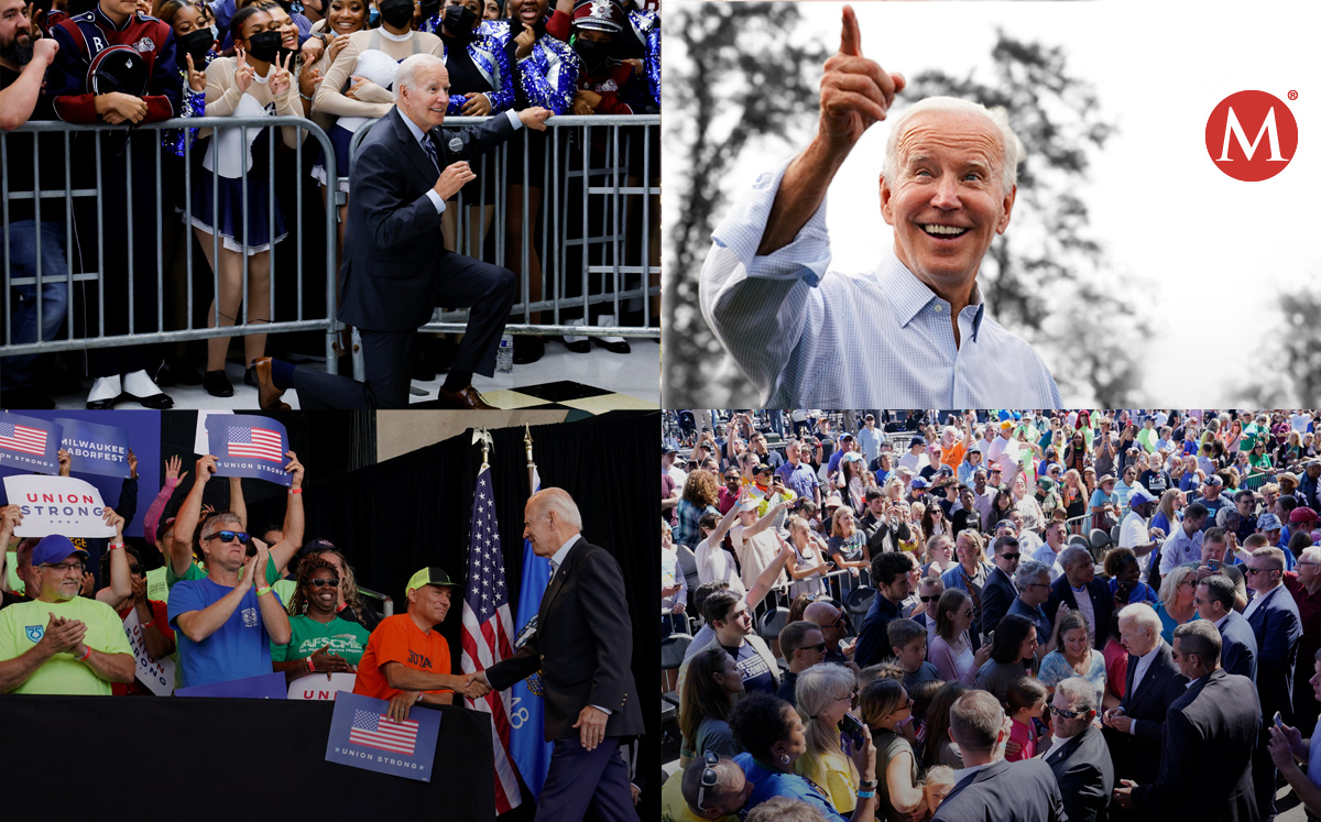 Joe Biden ha subido en las encuestas, tanto de su popularidad como la de los demócratas a las elecciones de noviembre. (Ilustración)