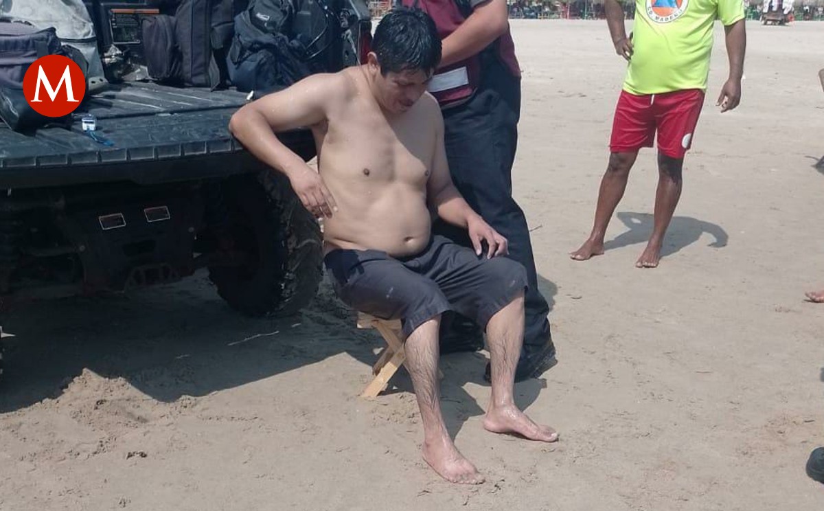 Aún van turistas a Playa Miramar y siguen rescates acuáticos