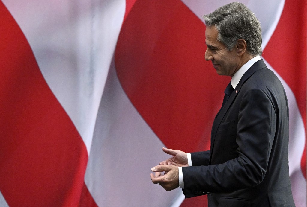 Antony Blinken, secretario de Estado de Estados Unidos. (AFP).