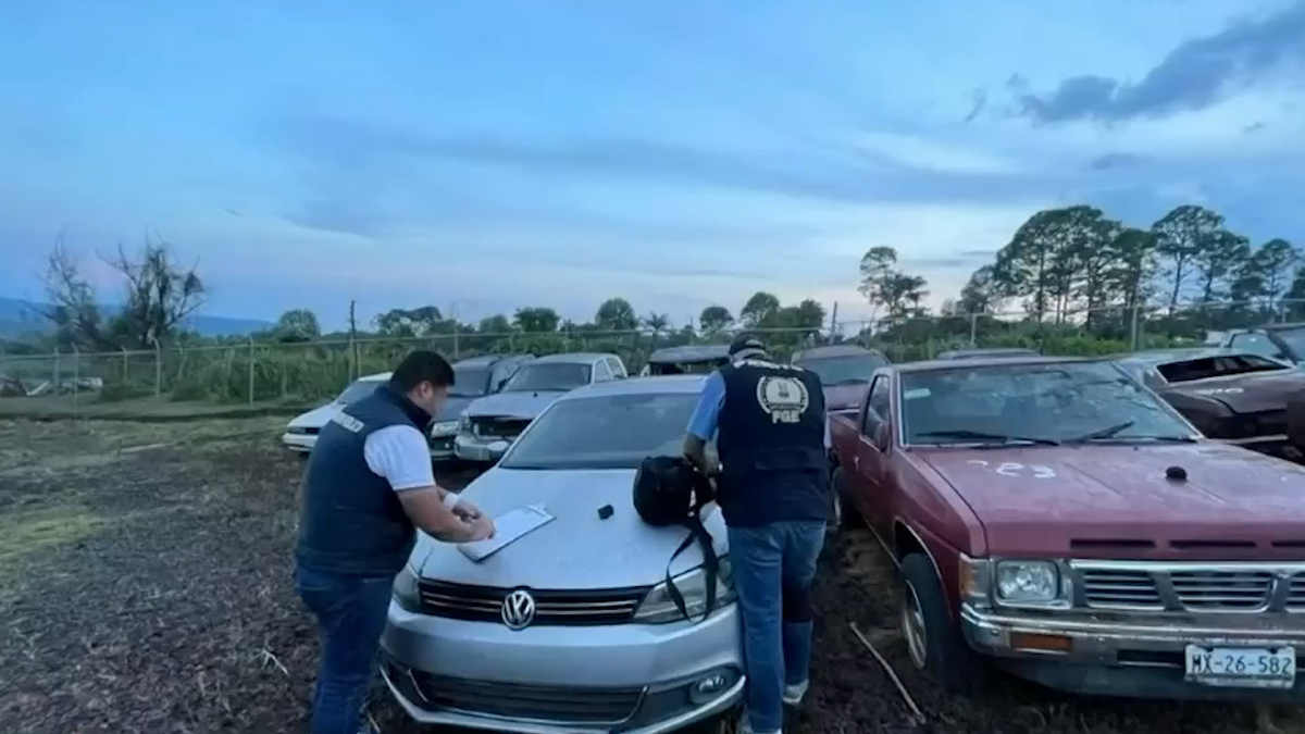 Aseguran 25 automóviles reportados como robados tras operativo en Michoacán
