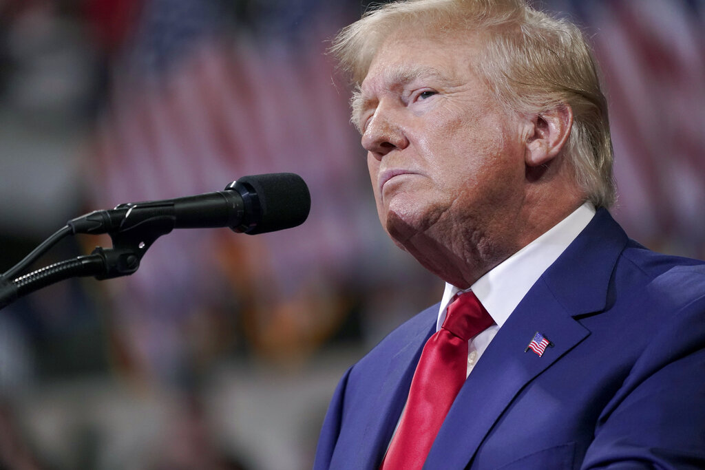 Donald Trump, ex presidente de Estados Unidos. (AP)