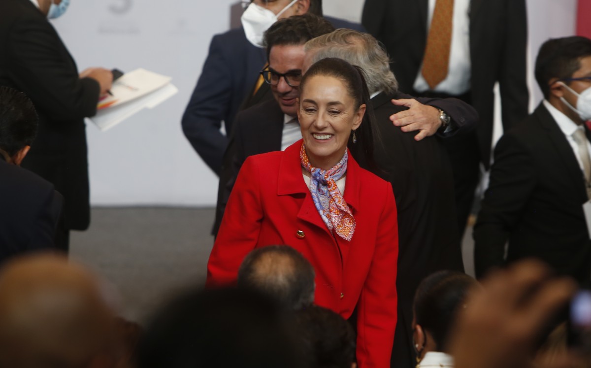 Claudia Sheinbaum y Del Mazo