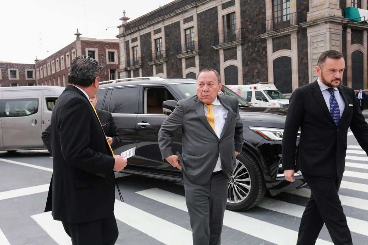 Jesús Zambrano, líder nacional del PRD. | Iván Carmona