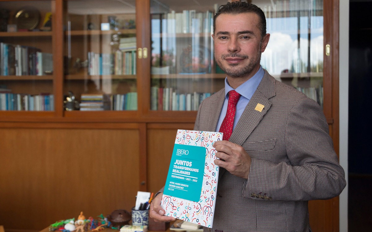 Mario Ernesto Patrón Sánchez, rector de Ibero Puebla
