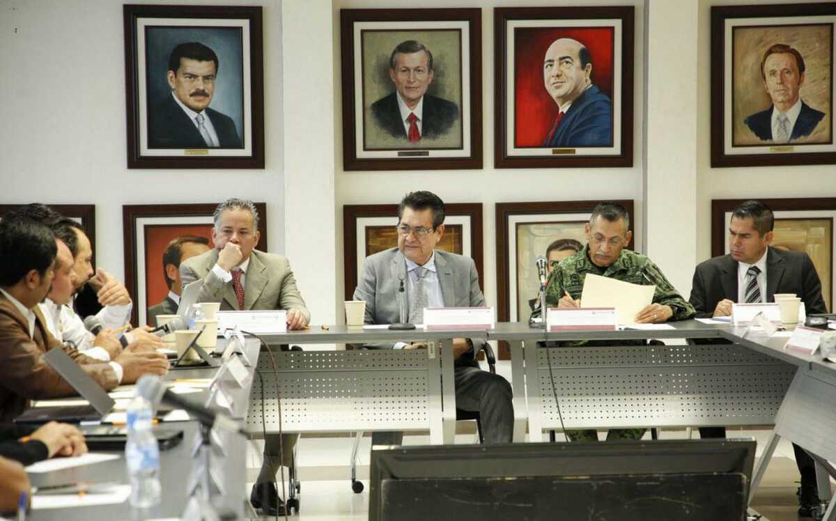 Primera Mesa de Coordinación Estatal para la Construcción de Paz y Seguridad (Cortesía)
