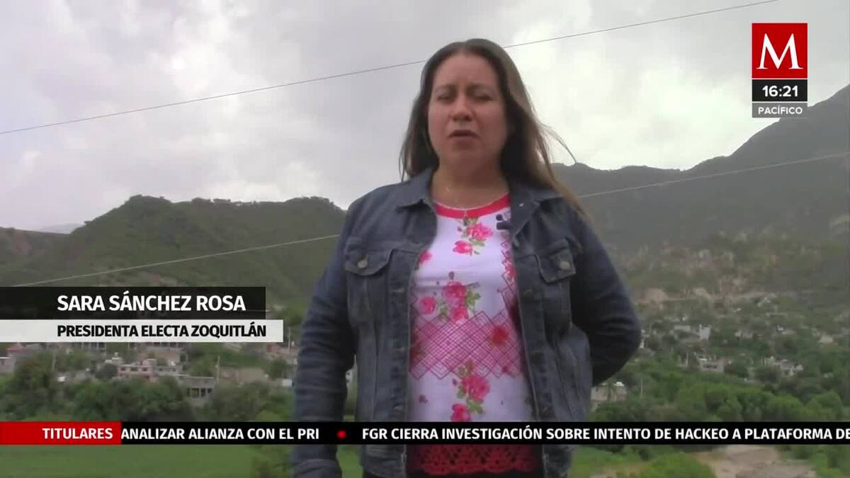 Primera presidenta municipal en Zoquitlán, Oaxaca