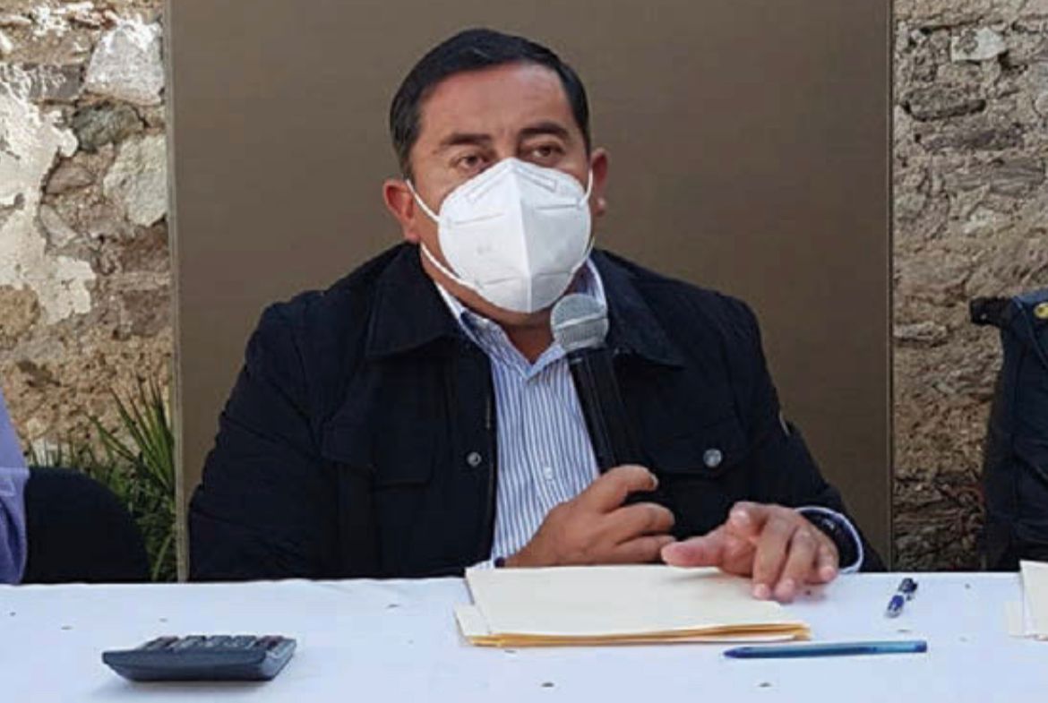 Salvador Jiménez Calzadilla, edil de Tepeji. (Francisco Villeda)