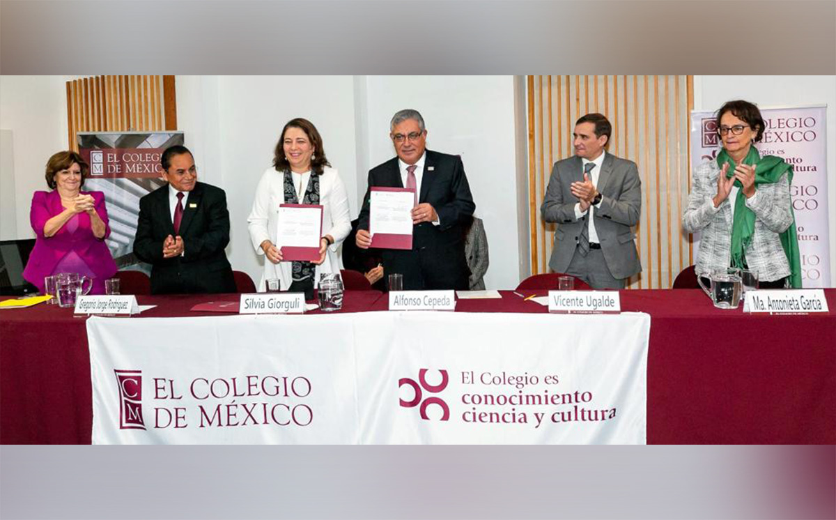 El SNTE y COLMEX firmaron un convenio “Los retos de la alfabetización inicial”