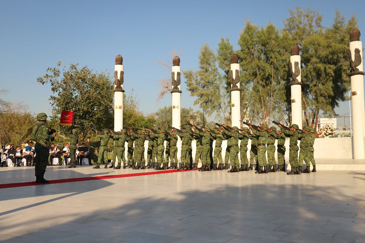 Ceremonia del 175 Aniversario de la Gesta Heroica de los Niños Héroes en Torreón. | Especial