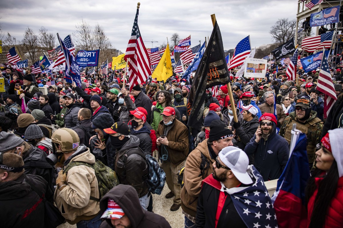 Grupos como Otah Keepers y Proud Boys fueron partícipes en el asalto al Capitolio de Estados Unidos el pasado 6 de enero de 2021. (AFP)