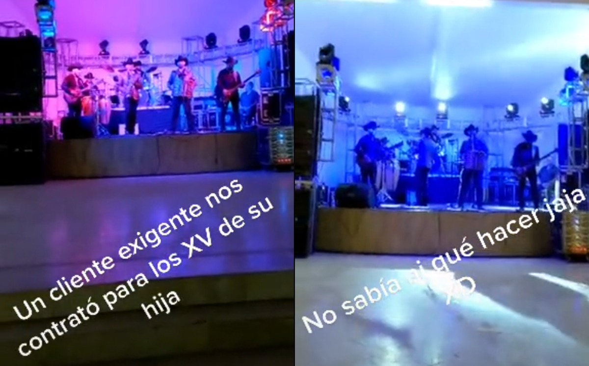 Músicos hacen broma durante show al que los contrataron | TikTok