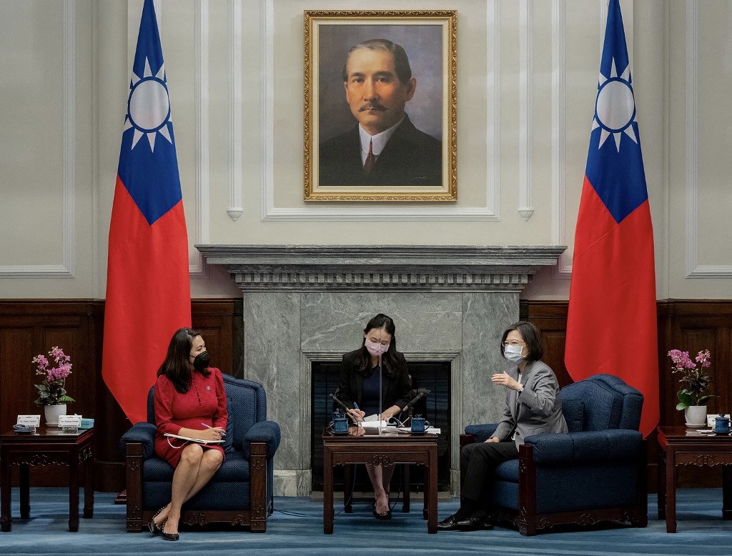Tsai Ing-wen, presidenta de Taiwán. (AFP)