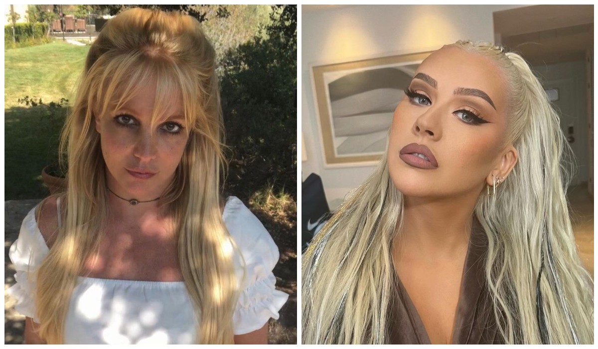 Britney Spears se disculpa con Christina Aguilera (Instagram).
