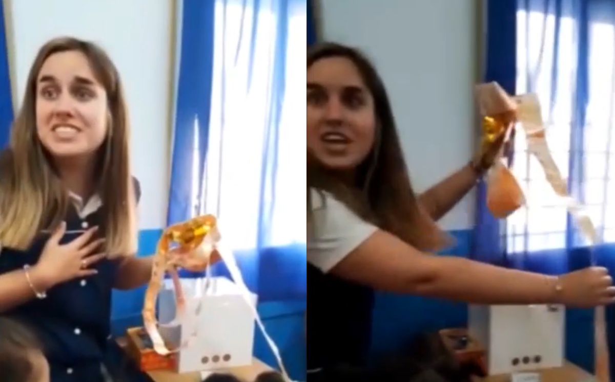 Docente recibe regalo por el Día del Maestro | TikTok